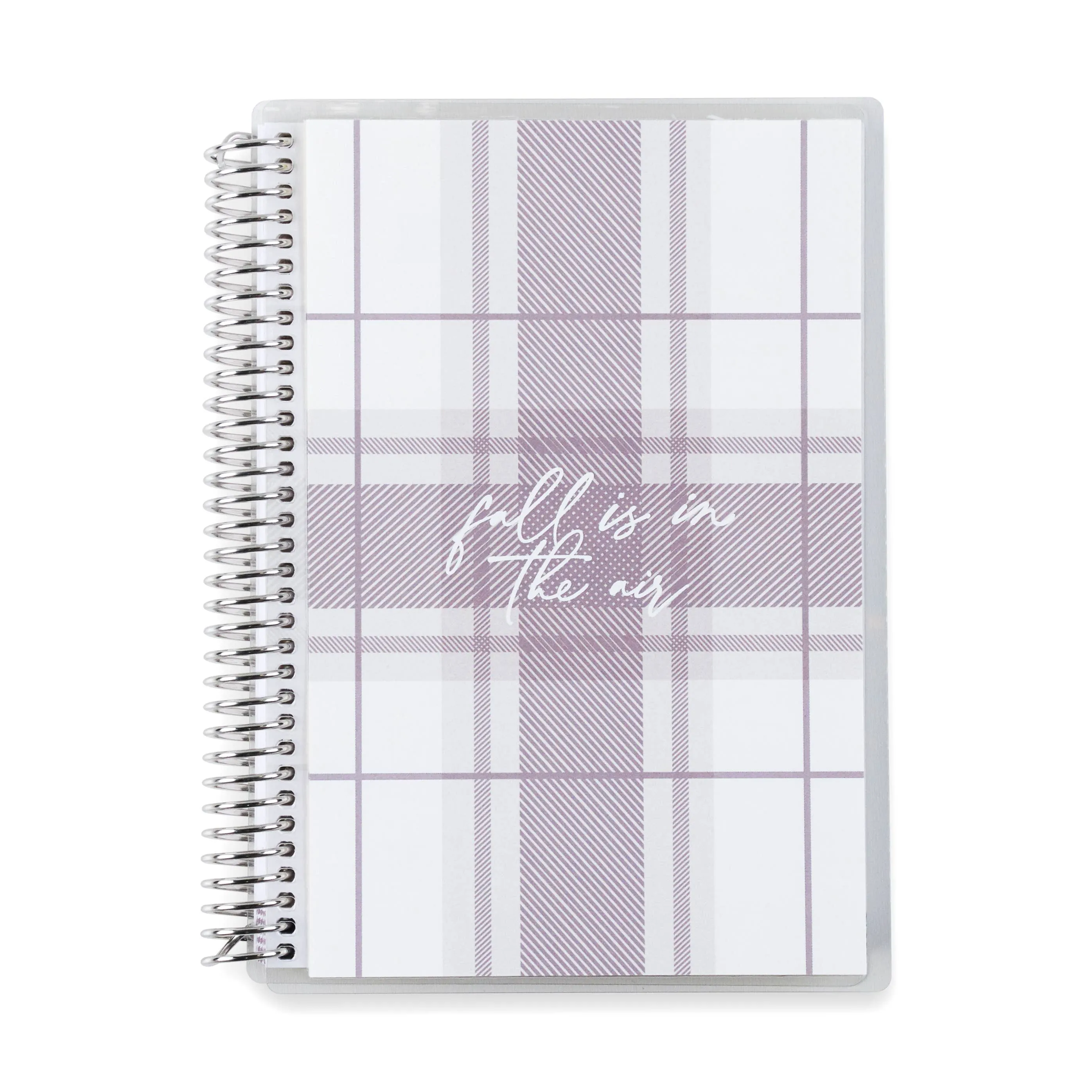 Erin Condren A5 Cozy Plaid Coiled Notebook - Lined