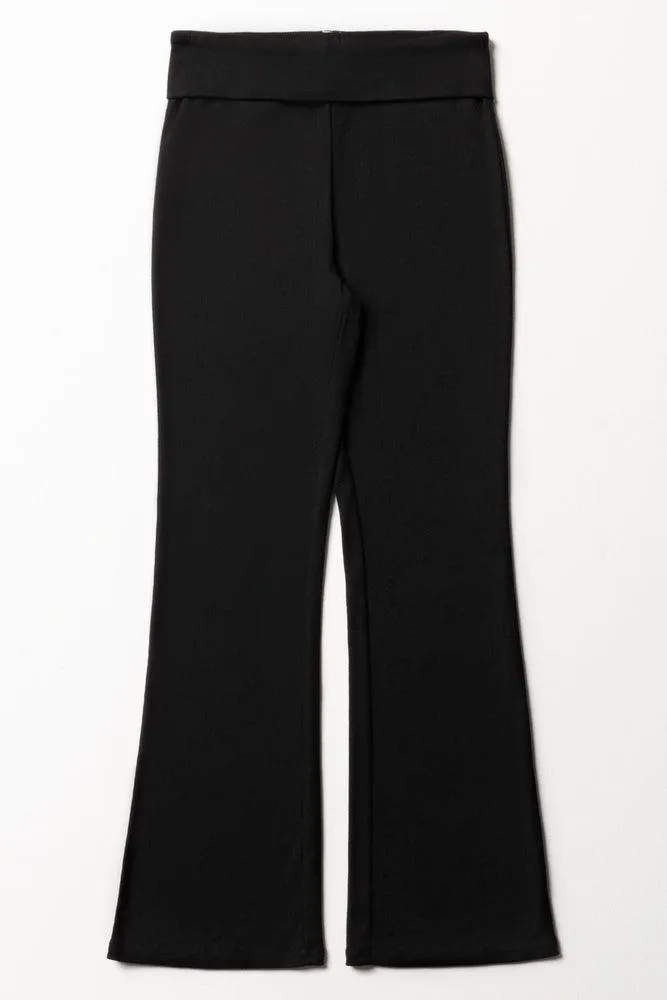 Flare Leggings Black