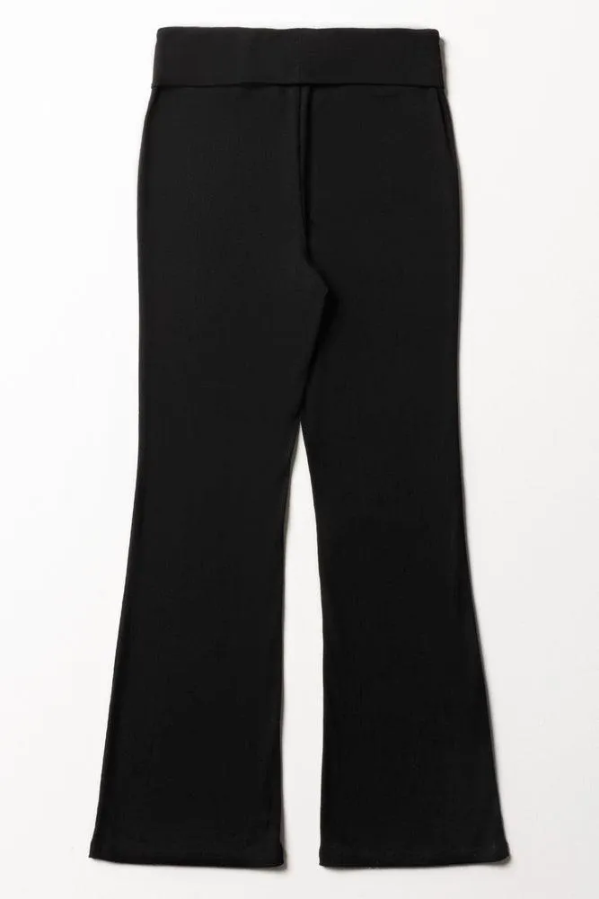 Flare Leggings Black