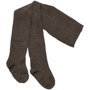 Gobabygo Chestnut Crawling Tights anti-slip Wool