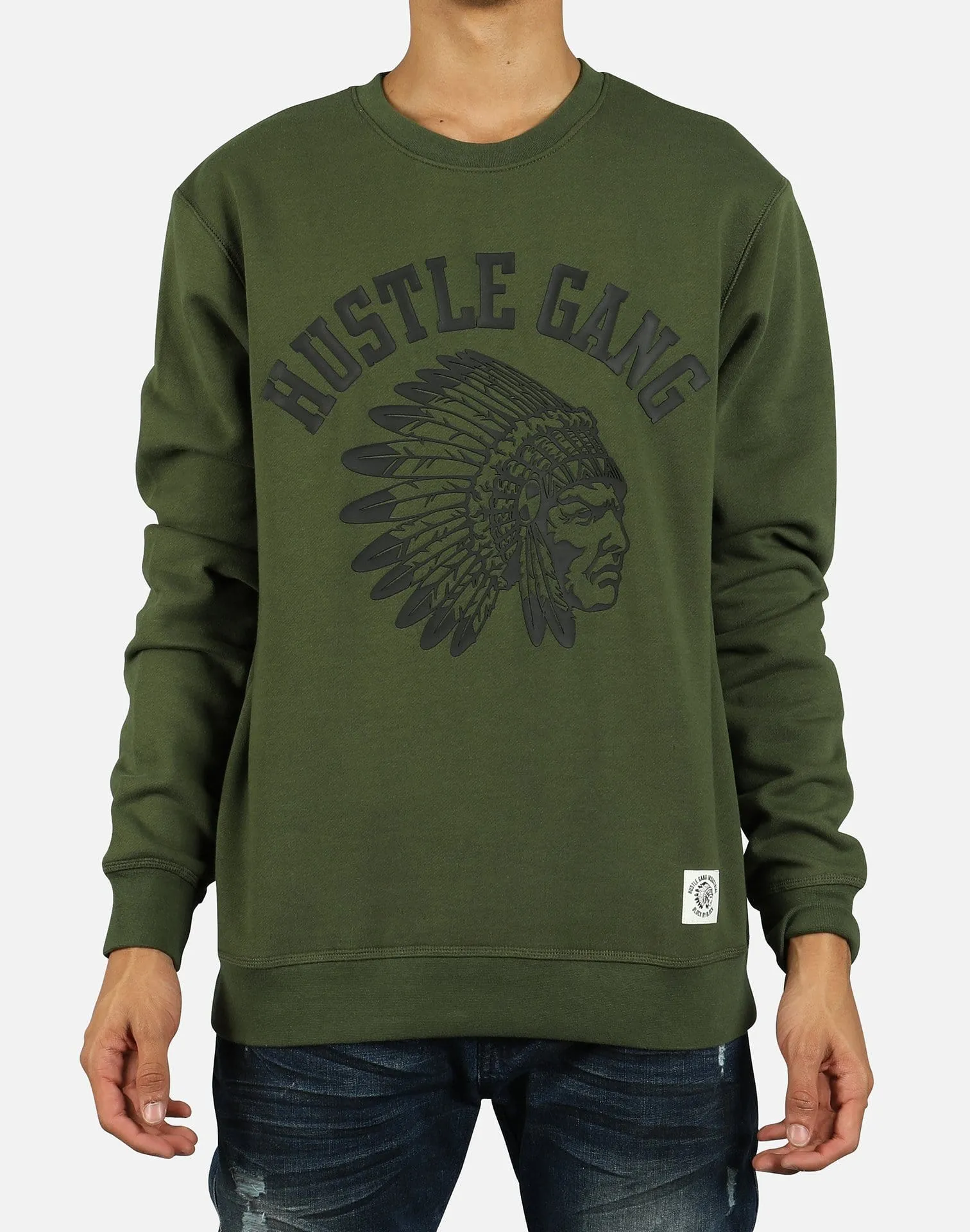 Hustle Gang ALL-SEASON SAVAGE CREW SWEATSHIRT