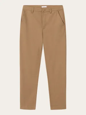 IRIS mom mid-rise chino - Brown Sugar