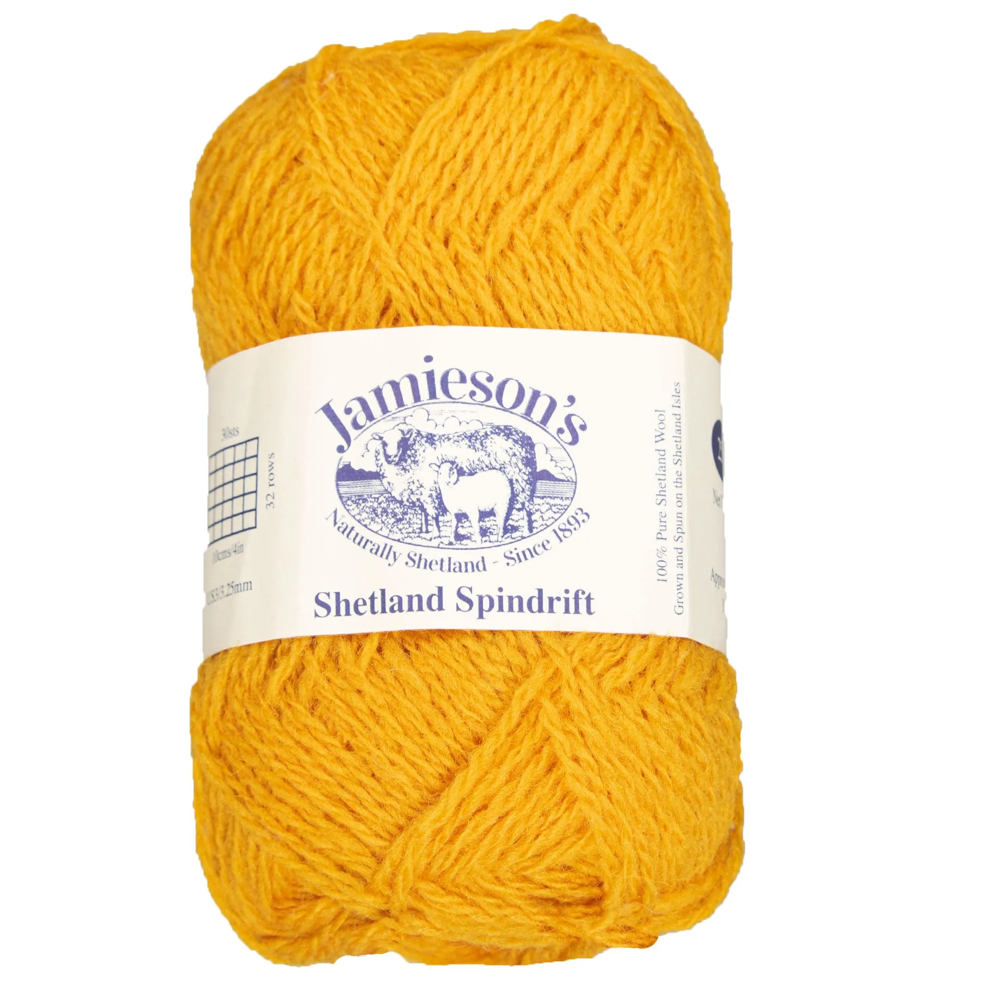 Jamieson's of Shetland Spindrift Yarn - 410 Cornfield