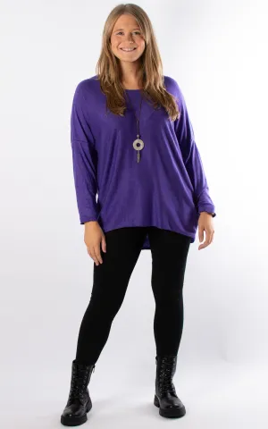 Lola Soft Knit | Purple