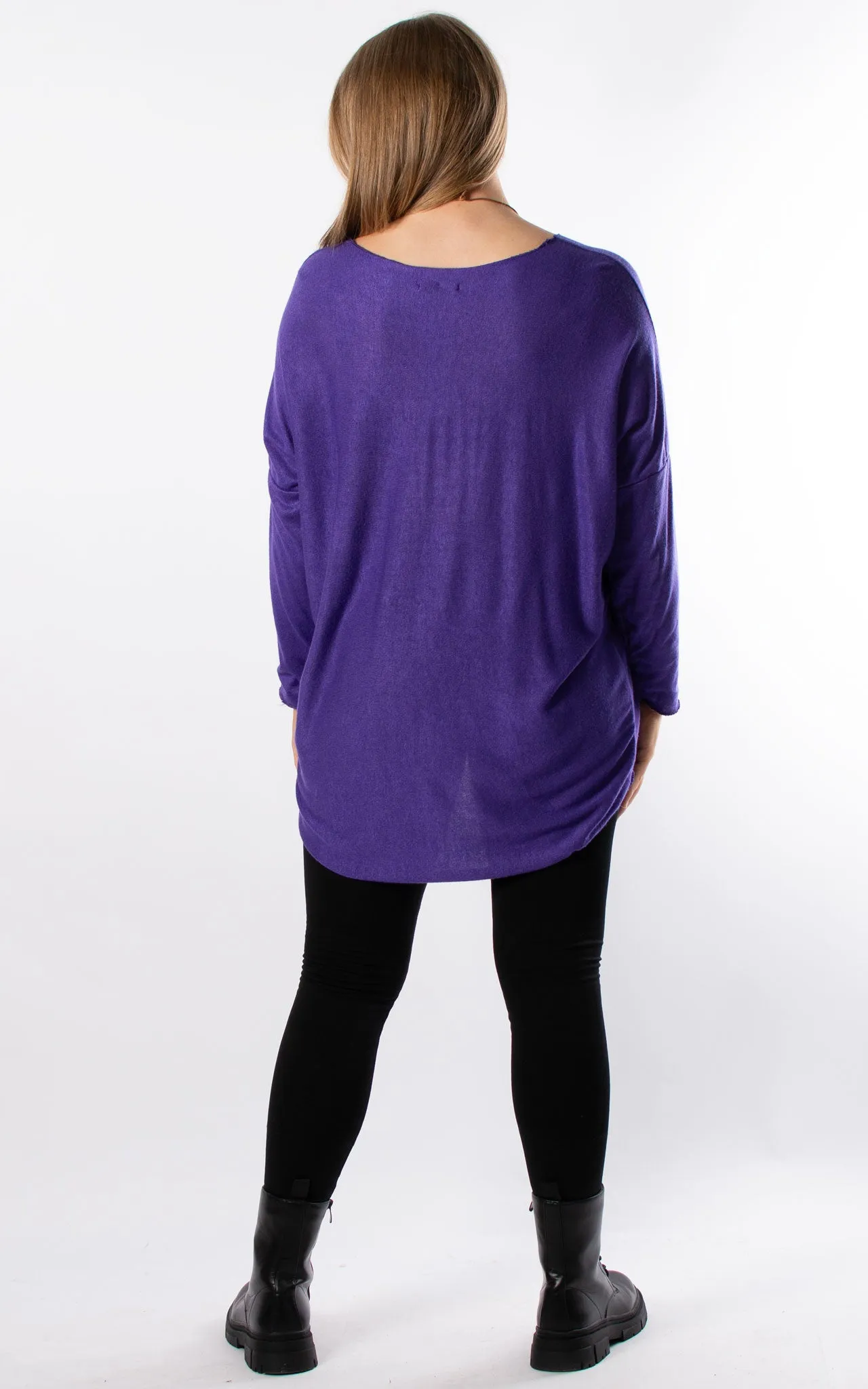 Lola Soft Knit | Purple