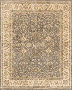 Majestic Rug in Grey & Ivory