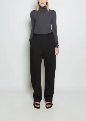 Merino Wool Turtleneck — Asphalt