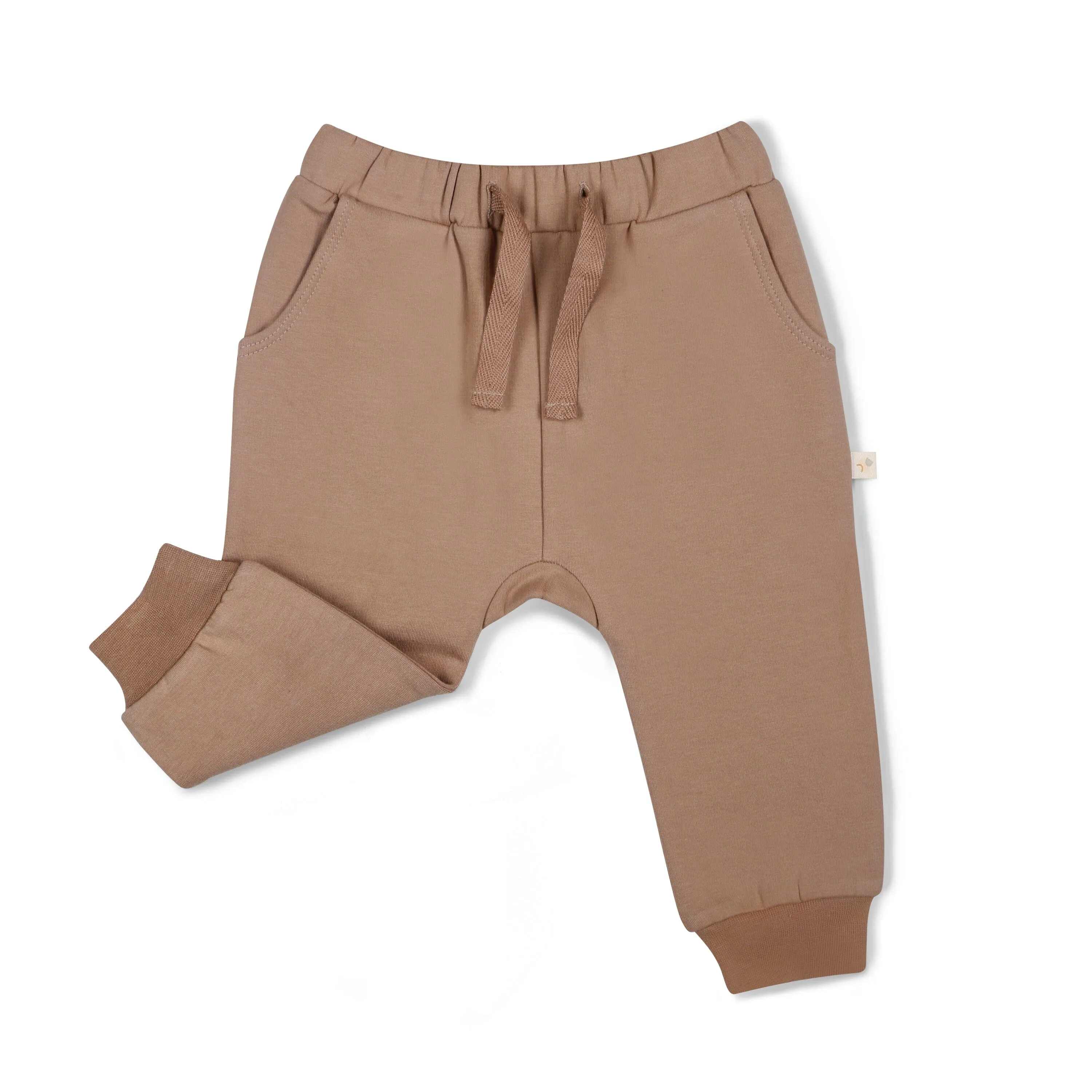 Organic Fleece Jogger Pants | Taupe