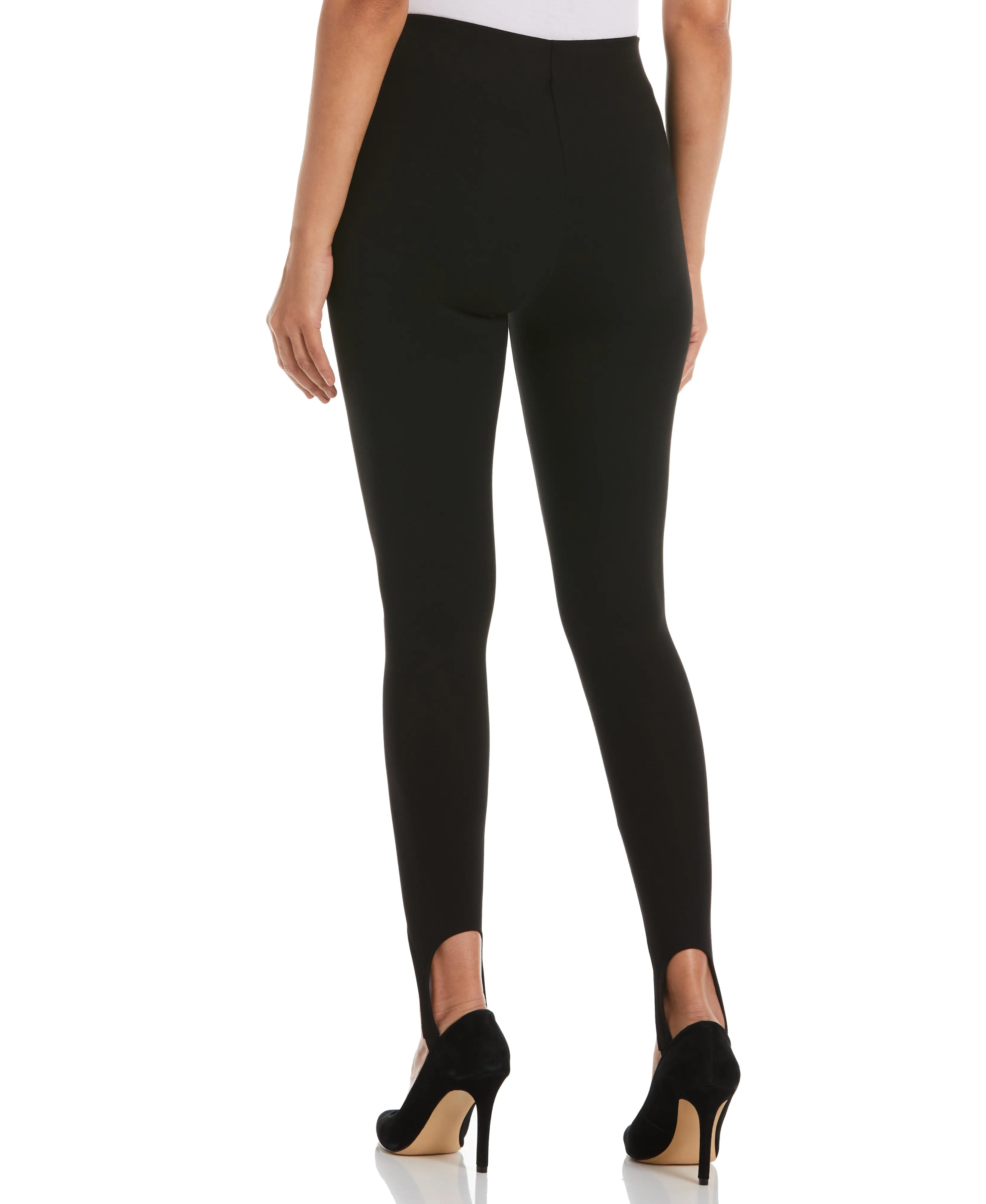 Ponte Knit Pull-On Stirrup Legging