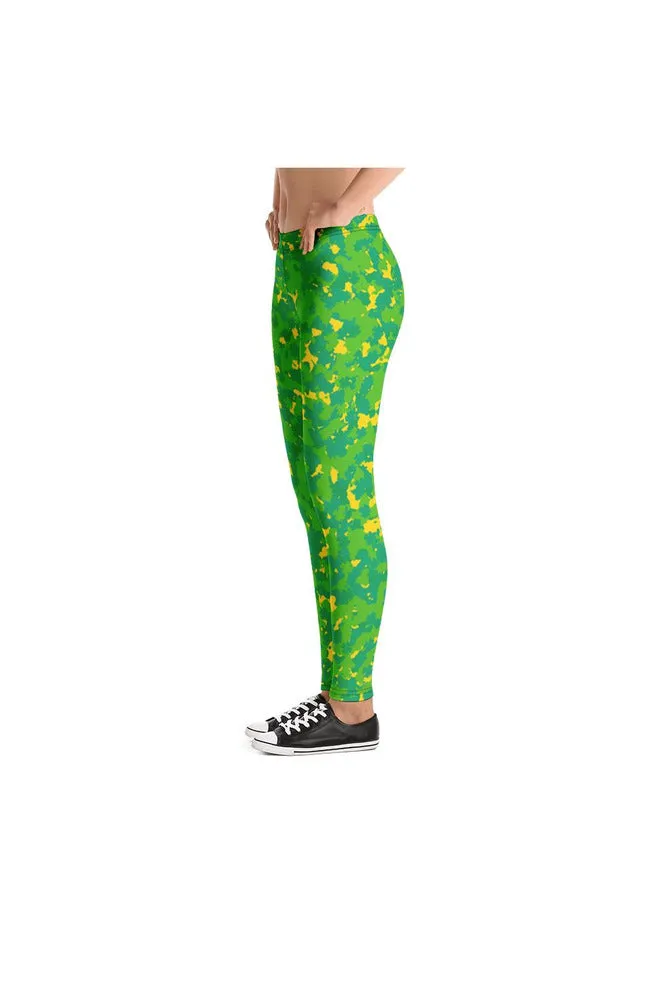 Saint Patrick's Day Camouflage Leggings