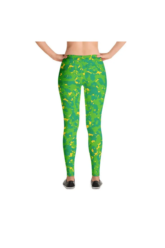 Saint Patrick's Day Camouflage Leggings