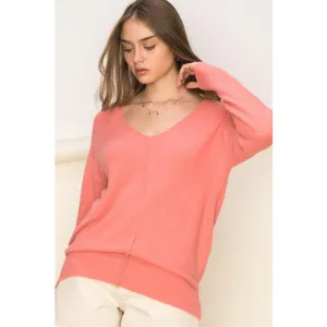 Ultra Soft & Cute V- Neck Sweater