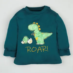 Winter Sweatshirt- Roar the Dinosaur