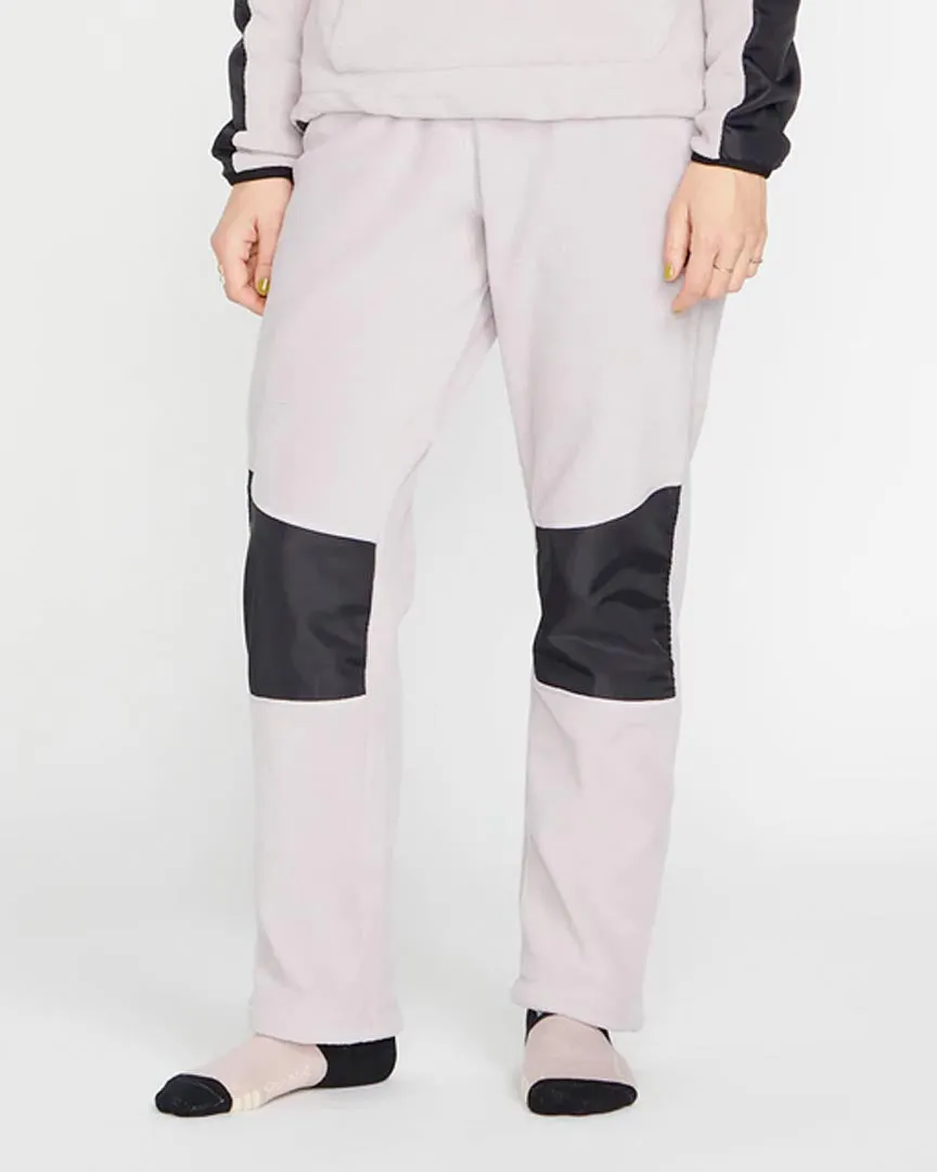 Womens Polar Fleece Pants - Amethyst Smoke